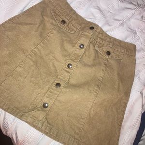 BDG corduroy button front skirt, NEVER WORN